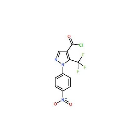 Ak Scientific 1-(4-Nitrophenyl)-5-(trifluoromethyl)pyrazole-4-carbonyl chloride (1g), CAS 175137-36-7 5715AD-1g