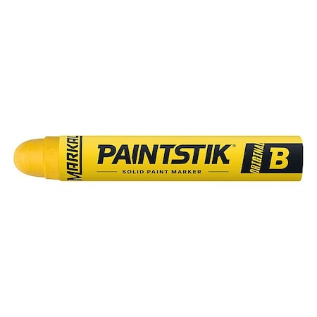 Markal Paint Crayon, Large Tip, Yellow Color Family, 12 PK 80221