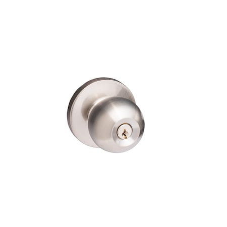 Trans Atlantic Co. Oil Rubbed Bronze Commercial Entry Ball Knob Trim with Lock for Panic Exit Device ED-BKL500-US10B