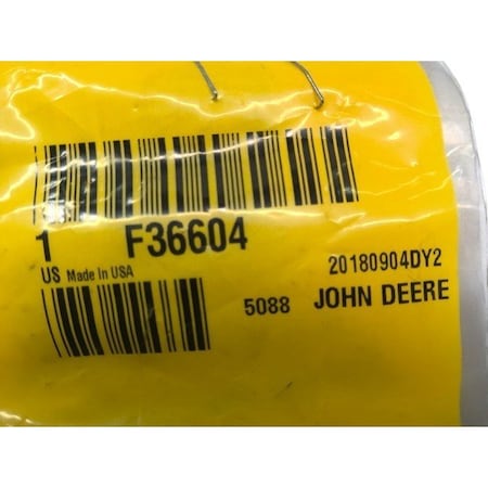 John Deere SHAFT KEY, JOHN DEERE OEM F36604  F36604