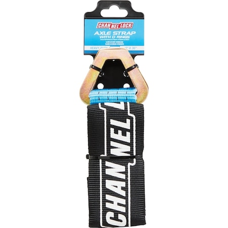 Channellock 2'' x 36'' Axle Strap With D Rings 596760