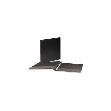 Universal 1/2" Round Ring Binder, Black UNV20701