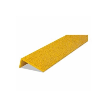 Safestep Anti-Slip Step Edges, 2 3/4 in x 36 in, Yellow, Medium Grit 647-292483