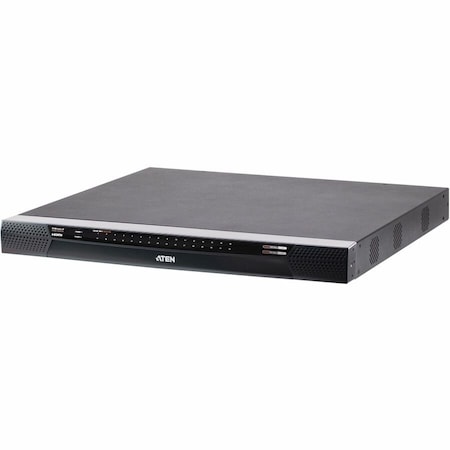 Aten 4 REMOTE & 1 LOCAL SIMULTANEOUS USERS, 24PORT CAT5 FHD IP KVM WITH VIRTUAL MEDIA KN4032VB