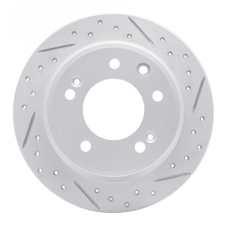 Dynamic Friction Co DFC Geoperformance Rotor - Drilled and Slotted 830-03029R