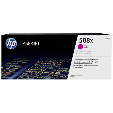 Hp 508X (CF363X) High Yield Magenta Original LaserJet Toner Cartridge (9,500 Yield) CF363X