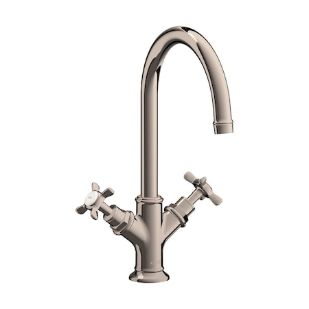 Axor Montreux 2-Handle Faucet 210 with Pop-Up Drain, 1.2 GPM in Polished Nickel 16502831