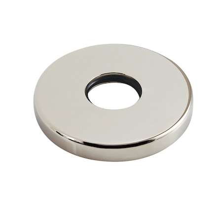 Kingston Brass Round Shower Arm Flange, Polished Nickel K156F6