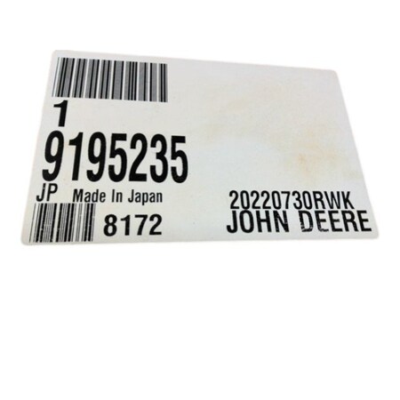 John Deere HYDRAULIC PUMP, JOHN DEERE OEM 9195235 9195235