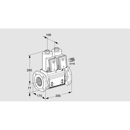 Honeywell Kromschroder VCS665F05NNKR3B/PPPP/PPPP KS88203092