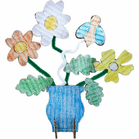 Roylco Flower Garden Sculpture Set R16040