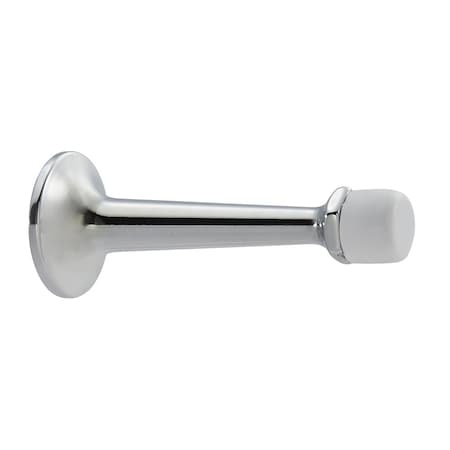 Geo 3" Rigid Door Stop Polished Chrome Finish GBH-DS300R-PC