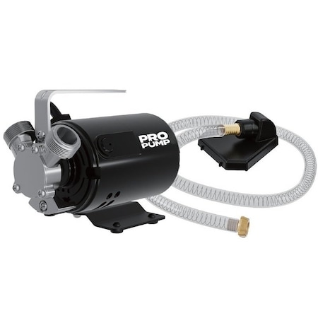 Propump Transfer Pump, 1-Phase, 1.8 A, 115 V, 1/10 hp, 3/4 in Outlet, 360 gph, Aluminum/Brass ZE00803