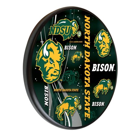 Holland Bar Stool Co North Dakota State University 13" Solid Wood Sign WSgnPBlkNDakSt