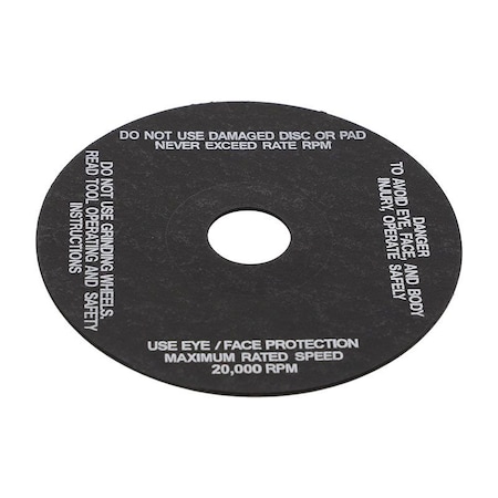 Chicago Pneumatic CHICAGO PNEUMATIC BACKING PAD 4-1/2 in 2050485073