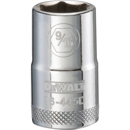 Dewalt Drive Socket, 6-Point, 9/16in - 1/2in DWMT86445OSP