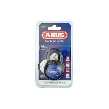 Abus Lock Co Blue 3-Dial Combination Padlock 78/50C-78813