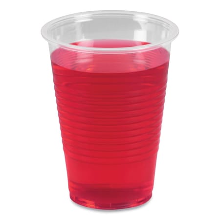 Razoredge 9 oz Plastic Cold Cups, Translucent 25 Per Cup - 100 Count RA2492376