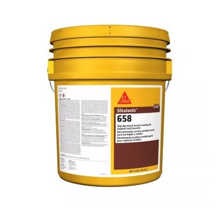 Sika Sikalastic 658 Slip Resistant Acrylic Coating Primer, 5 Gallon Pail 817290