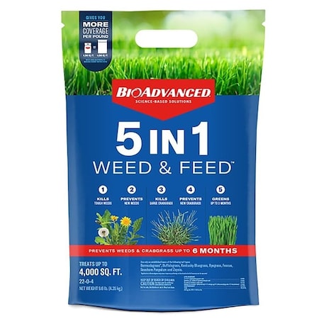 Sbm Life Science WEED-FEED FIVE-IN-ONE 9.6LB 704860L