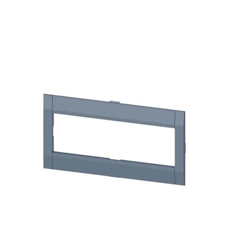 Siemens cover frame for door cutout 139.6 x 45.65 mm WxH accessory for: circuit 3VA9254-0SB10