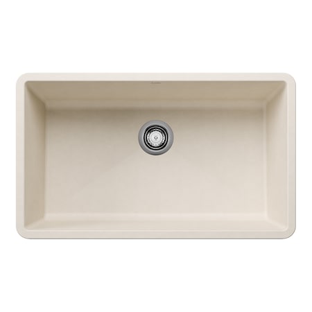 Blanco Precis SILGRANIT 32 Super Single Undermount Kitchen Sink - Soft White 443084
