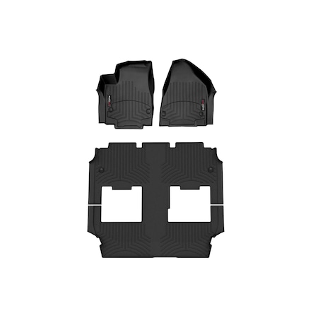 Weathertech Black, Front and Rear Floorliners 4416621-449453