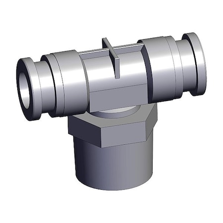 Smc Push-Fit Fitting, Union Tee KQG2T08-03S
