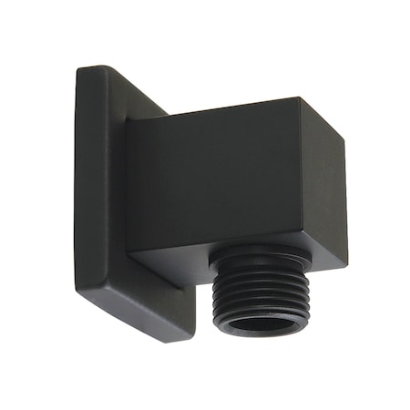Kingston Brass Wall Mount Supply Elbow, Matte Black K173ASQ0
