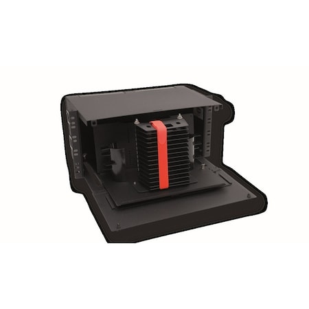 Corning 3U CLOSET SPLICE HOUSING, ACCEPTS UP TO 7 X .40 TRAYS, 219336