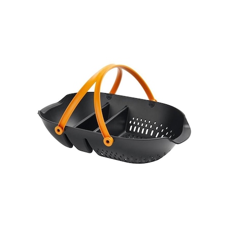 Fiskars Garden Harvest Basket 24in Black/Orange 340100-1001