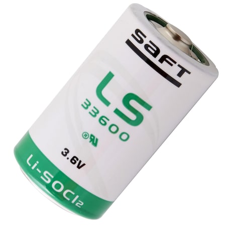 Saft Lithium Battery 3.6V 17000mAh LS33600BA