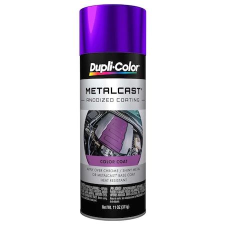 Vht Paint Metalcast Heat Resistant To 500 Degrees Fahrenheit; Purple Anodized; Aerosol Spray Can MC204