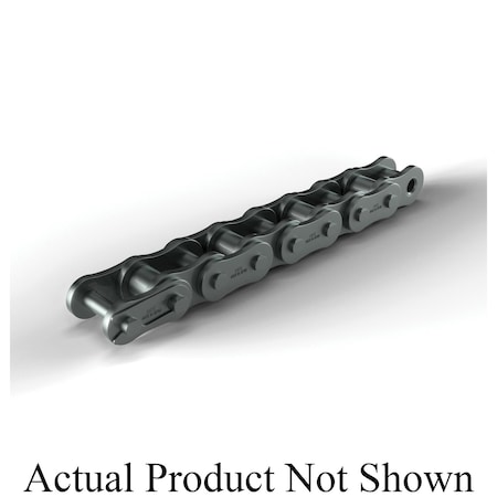 Hkk Chain HKK Heavy Series Riveted, 10 ft OAL, .5P, .312 Dia x 5/16 W, AS RH040R1A