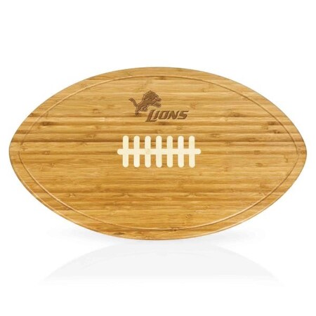 Picnic Time Family Of Brands NFL Detroit Lions - Kickoff Football Cutting Board & Serving Tray 908-00-505-113-2