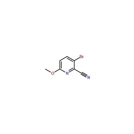 Ak Scientific 3-Bromo-6-methoxypicolinonitrile (5g), CAS 1186637-43-3 Z3942-5g