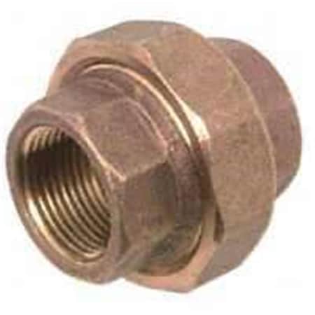 Anderson Metals 73810408 .5 In. FPT Brass Pipe Union 3173911