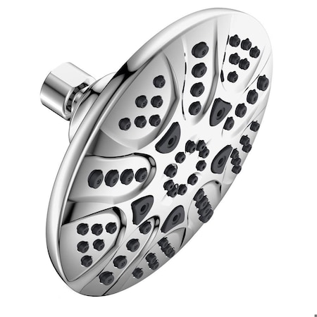 Westbrass 5-Function Adjustable Spray Shower Head in Polished Chrome SH5700-26