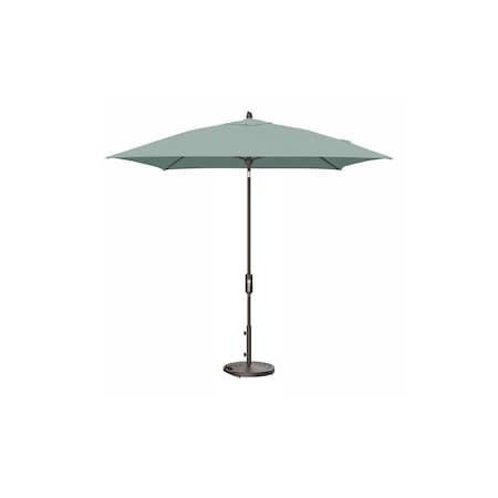 Treasure Garden 7.5 ft Square Patio Umbella, aluminum, fiberglass ribs, outdoor, Spa UM847SQ-00 5413 Spa