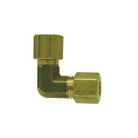 First Fitting & Fastener 5/8 BRASS UNION ELBOW COMPRESSION 18128MID