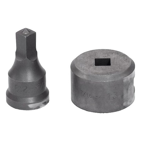 Edwards Square Punch & Die Set ED9-PDSQ3/8