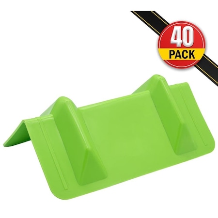 Mytee Products 40PK 4inx4inx10inGreen Flatbed Edge Protectors for Cargo Loads & Tie Down Guard, 40PK PCPVB12-4-Gx40