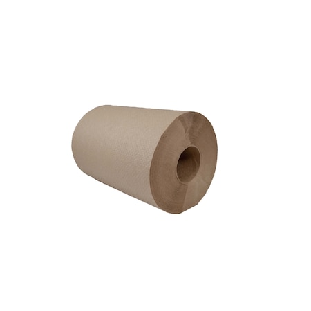 Morsoft 8" Universal Hardwound Roll Towel Kraft 1-Ply 2" Core 350' R12350