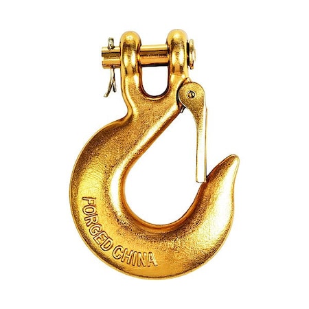 Dayton Slip Hook, Clevis, G70, 3/8 in, 6,600 lb 844G46