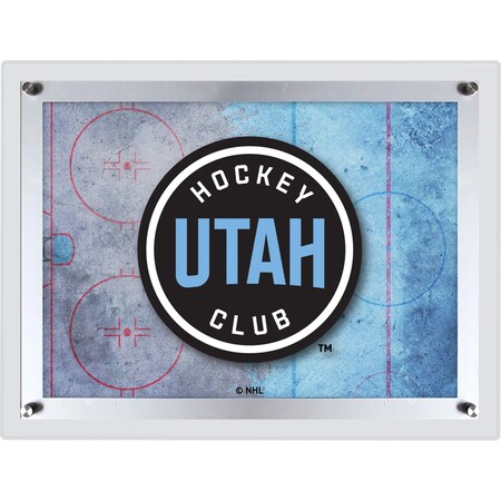 Holland Bar Stool Co Utah Hockey Club 19.25in x 14.5in Backlit LED Sign by Company LBLedA