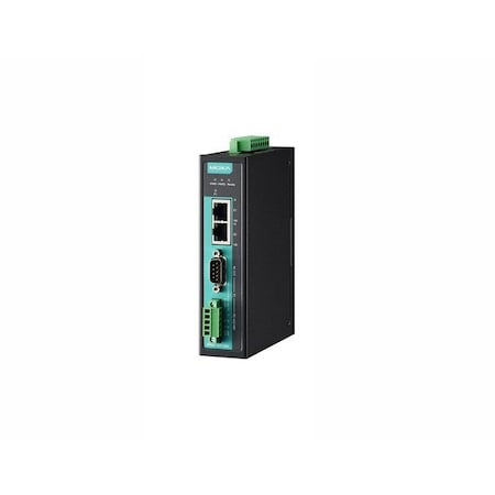 Moxa 1-port RS-232/422/485 serial device server, 10/100MBaseTX, 1KV serial sur NPort IA5150A-IEX