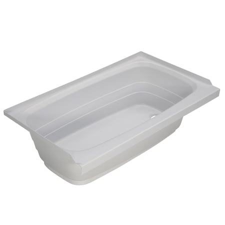 Lippert 24IN X 40IN BATHTUB; RIGHT DRAIN - WHITE 209678