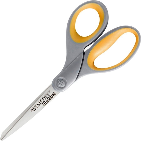 Acme United Scissors, Titanium, Strght, 8" 13529