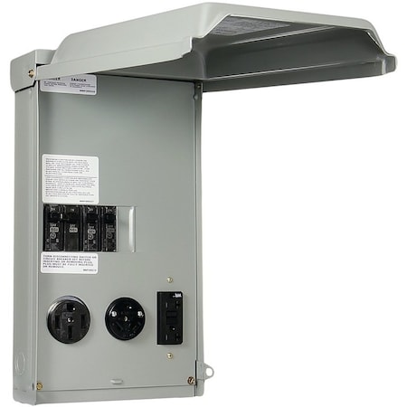 Ge GE Industrial Solutions GE1LU532SS Unmetered RV Outlet Box, 100 A, 3R GE1LU532SS