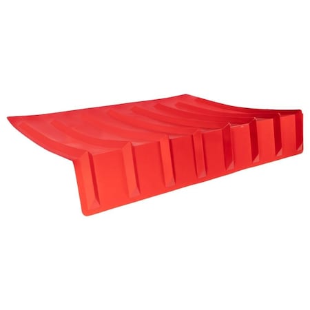 Mytee Products 9inx48inx36in Red V-Shaped Brick Guard Corner Protector Fits Up to 7x4in Straps MPPCP-BG36-R